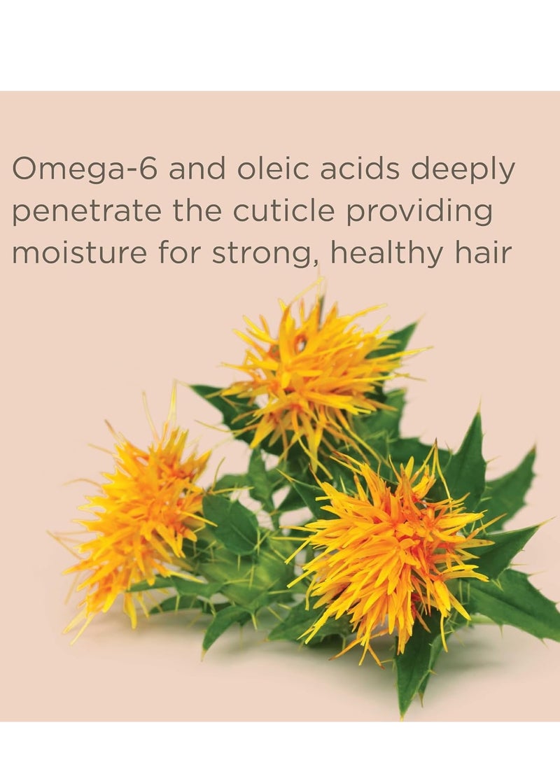 Hairitage Deep Moisture & Restore Deep Conditioner with Safflower Oil for Dry, Thick Hair - Hydrating - for Coily + Curly + Wavy Hair Types - Vegan for Women + Men, 13 fl. oz.