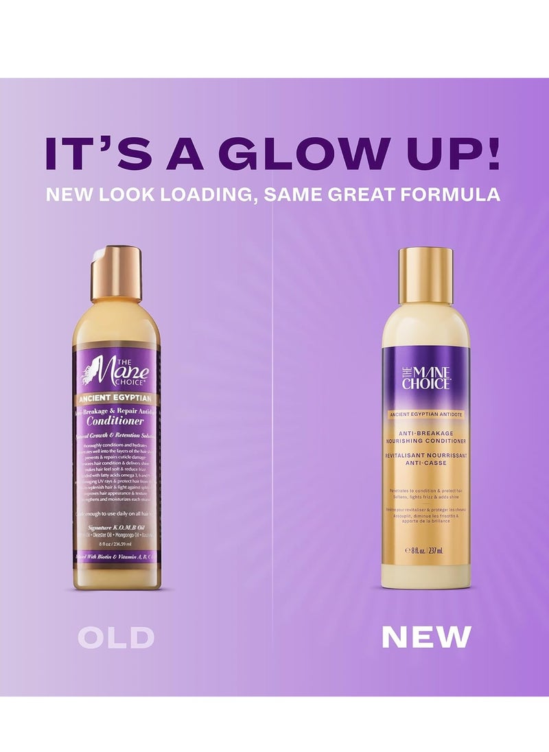 The Mane Choice Ancient Egyptian Anti-Breakage & Repair Antidote Conditioner, Hydrates & Strengthens Your Hair While Supporting Natural Hair Growth, Nourishes Dry, Brittle Hair, 8 Oz