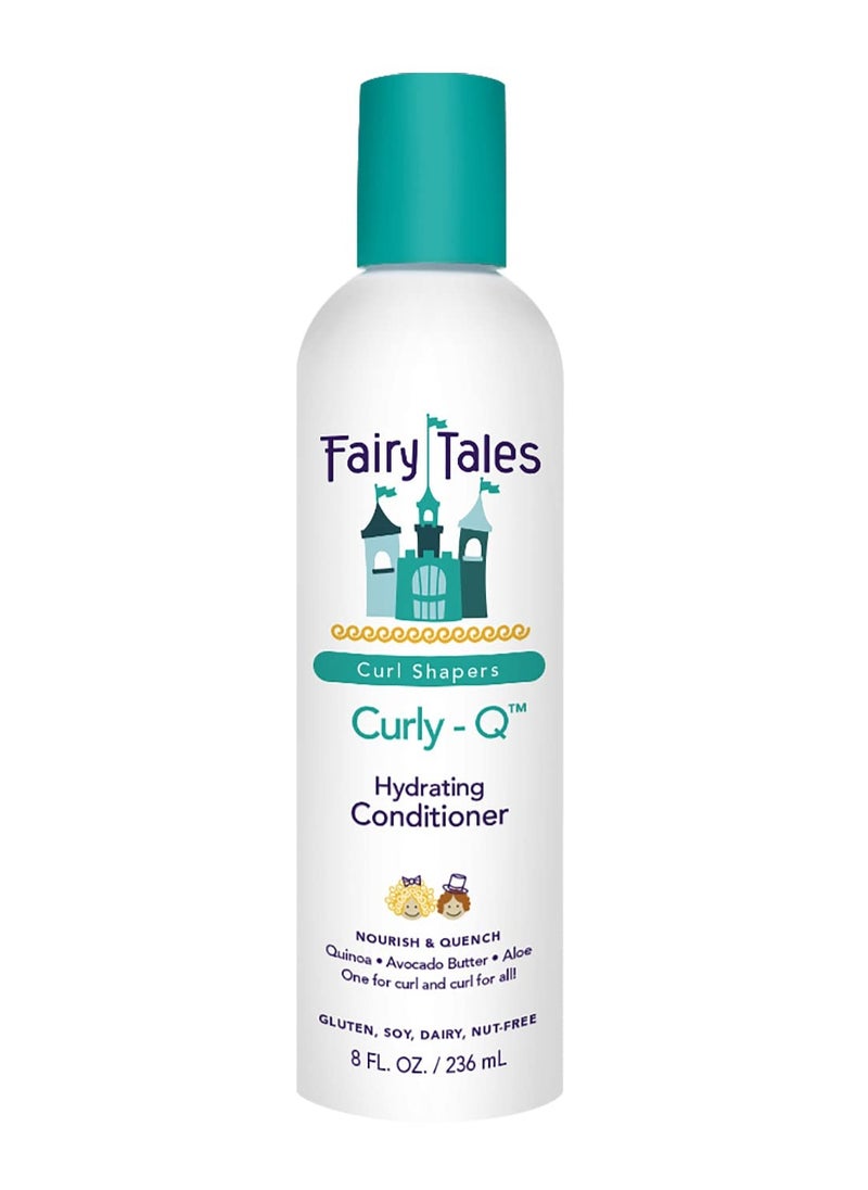 Fairy Tales Kids Moisturizing Conditioner for Curly and Multi-Cultural Hair - Paraben, Sulfate, Gluten and Nut Free - 8 oz