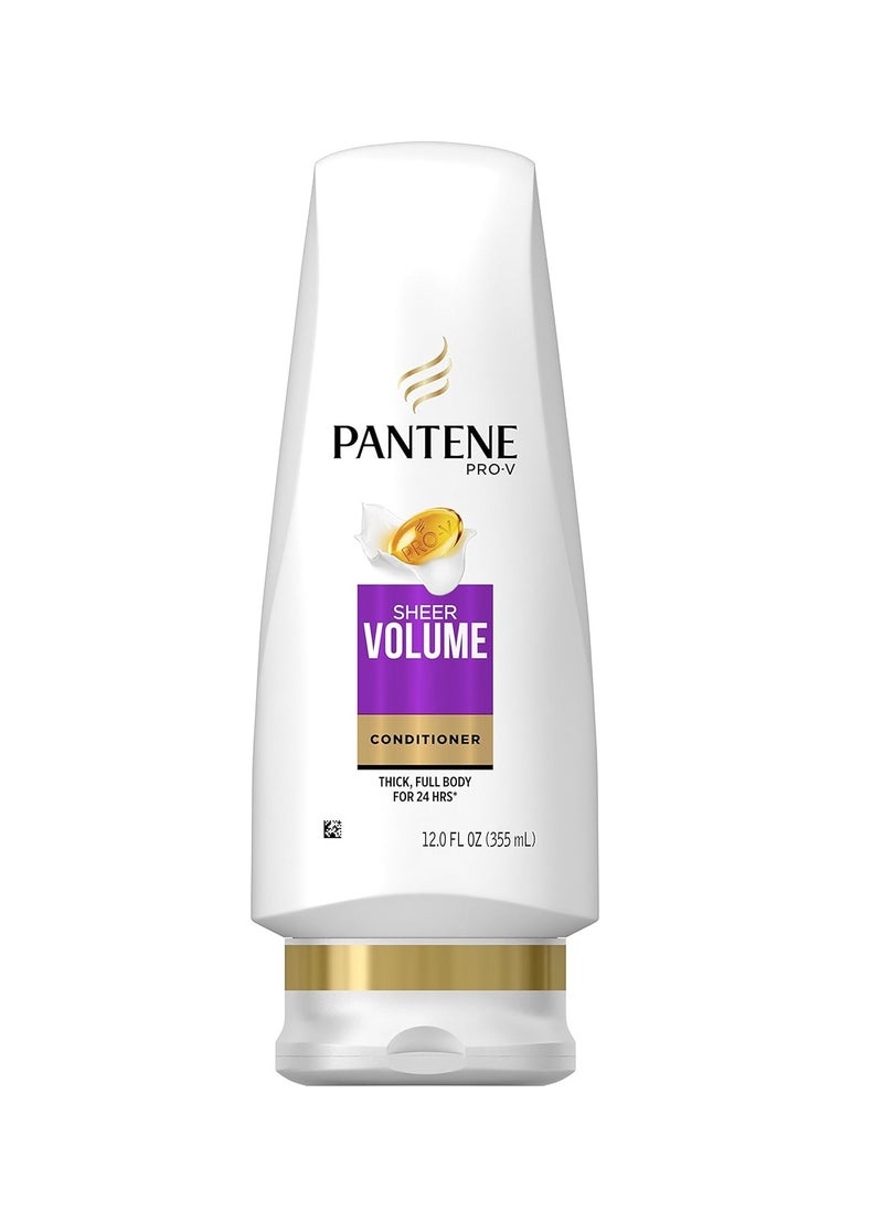 Pantene Pro-V Sheer Volume Conditioner, 12 fl oz (Packaging May Vary)