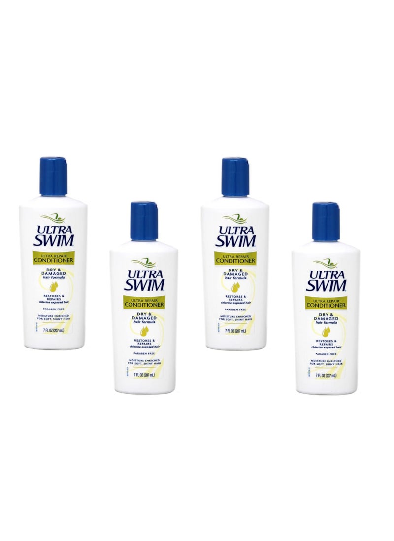 UltraSwim Conditioner, 7-Ounce Bottles (Pack of 4)