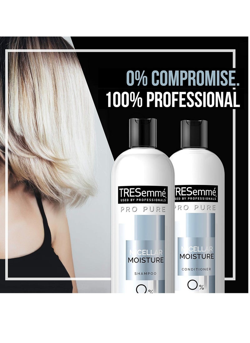 TRESemmé Pro Pure Conditioner For Daily Moisture Micellar Moisture Silicone Free 16 oz