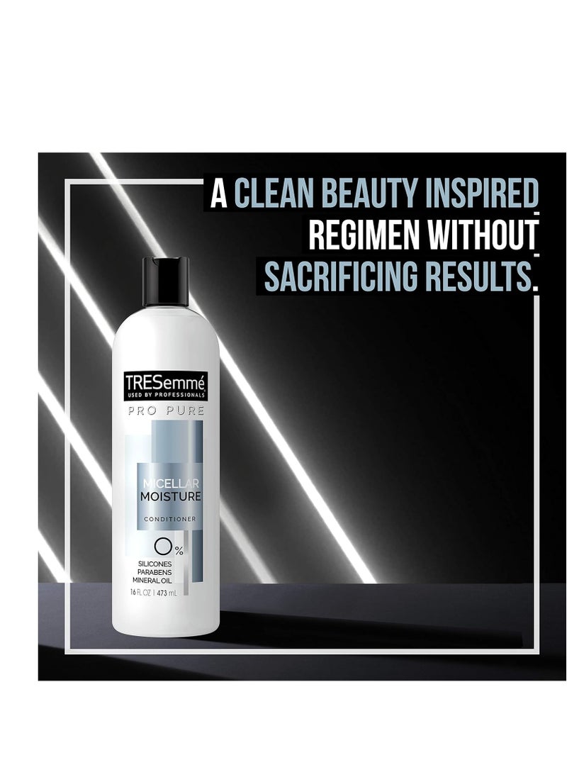 TRESemmé Pro Pure Conditioner For Daily Moisture Micellar Moisture Silicone Free 16 oz