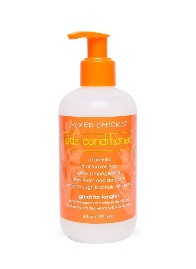 Mixed Chicks Kids Gentle Conditioner with Safflower Seed Oil for Soft & Manageable Hair, 8 fl.oz.