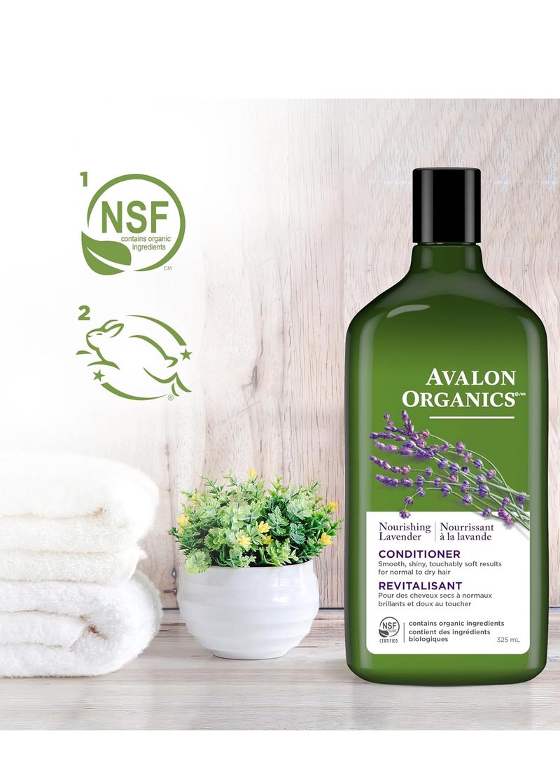 Avalon Organics Conditioner, Nourishing Lavender, 11 Oz