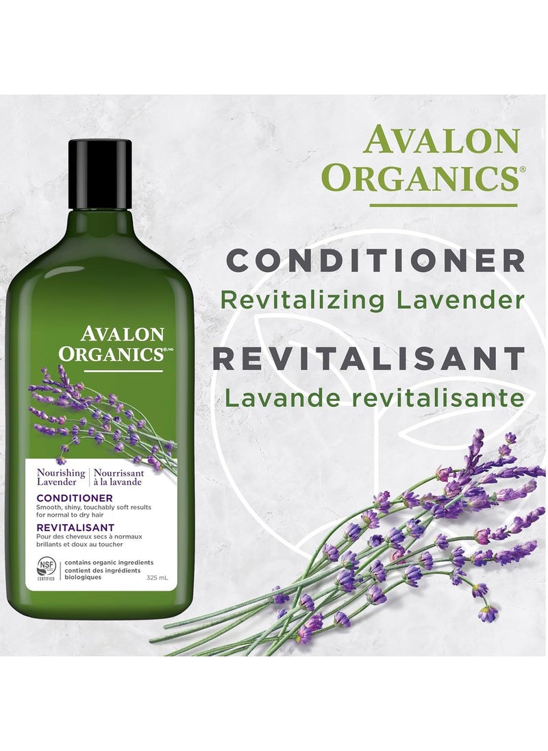 Avalon Organics Conditioner, Nourishing Lavender, 11 Oz