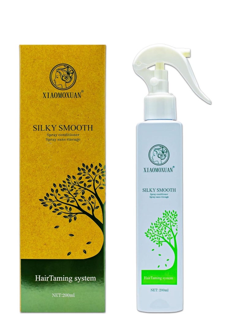 Xiaomoxuan Natural Tea Tree Leave-In Conditioner for Men and Women - Deep Moisturizing Conditioner for Dry Hair Treatment - Detangler Conditioner - Acondicionador para Cabello Maltratado