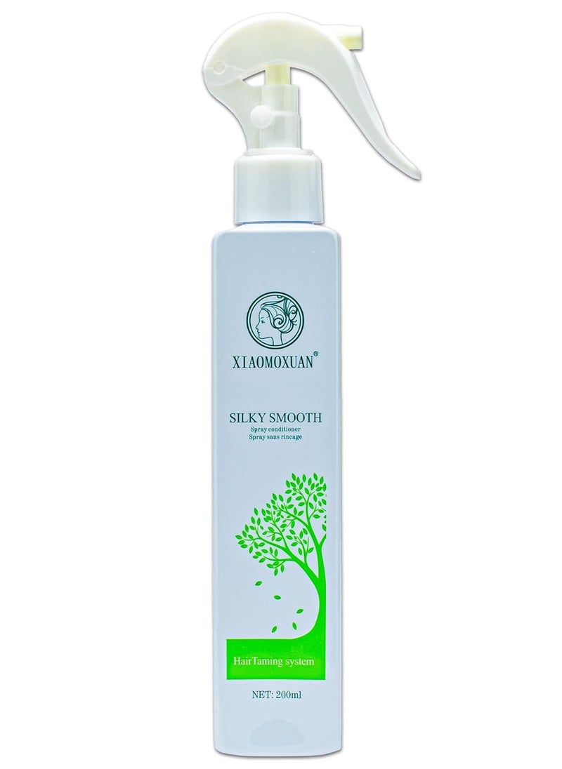 Xiaomoxuan Natural Tea Tree Leave-In Conditioner for Men and Women - Deep Moisturizing Conditioner for Dry Hair Treatment - Detangler Conditioner - Acondicionador para Cabello Maltratado