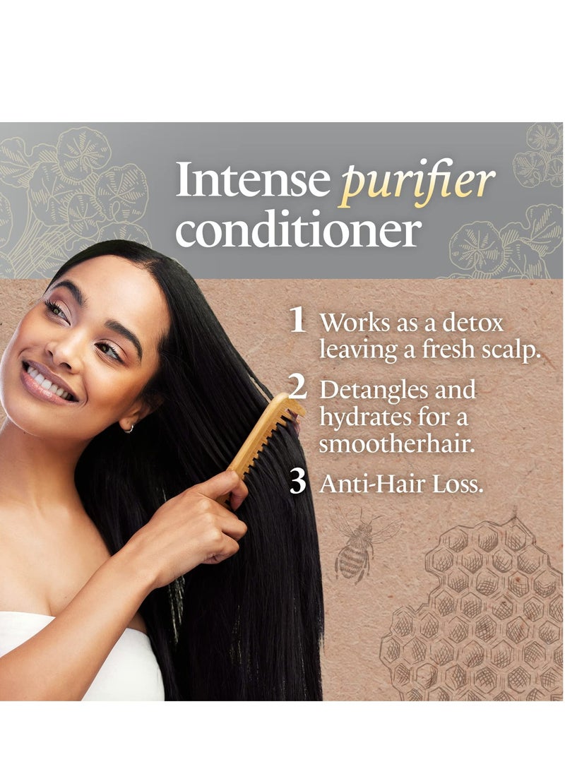 Tio Nacho Conditioner, Purifying with Royal Jelly, Infused with Botanical Stem Cells for Intense Hair and Scalp Purification + Detoxifying Balance, 14 Fluid Ounces
