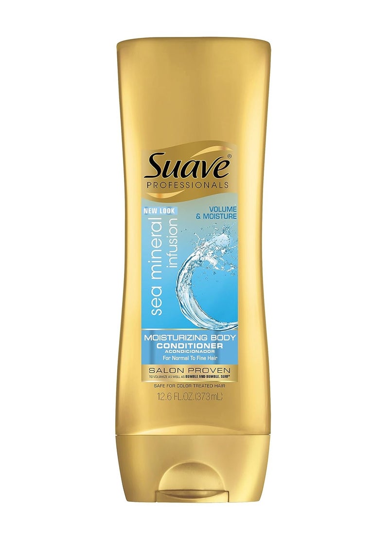 Suave Professionals Body Conditioner, Sea Mineral Infusion, 12.6 Fl Oz (Pack of 1)