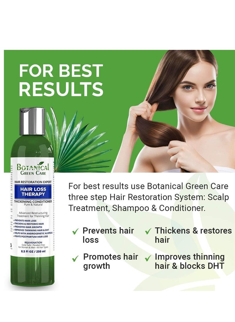 Botanical Green Care Thickening & Volumizing CONDITIONER, Hair loss Conditioner, Thickening Conditioner for Thinning Hair, Hair Growth Conditioner, Hair Strengthening, Hair Loss Products.Color Safe