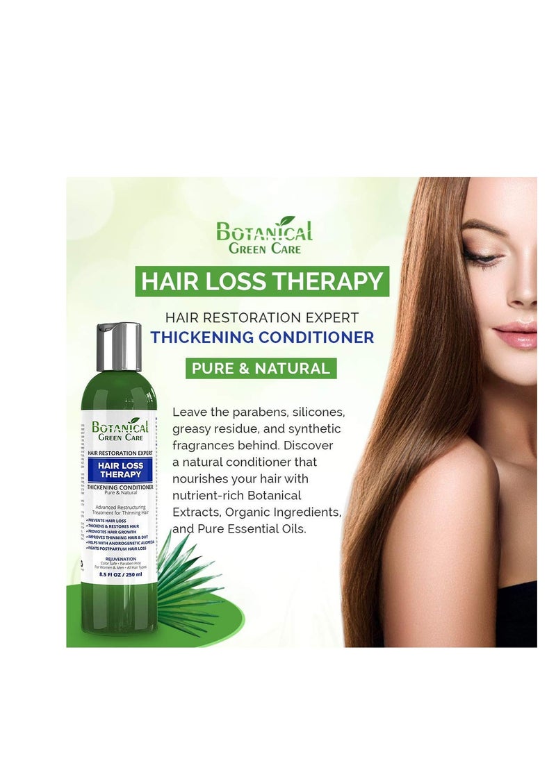 Botanical Green Care Thickening & Volumizing CONDITIONER, Hair loss Conditioner, Thickening Conditioner for Thinning Hair, Hair Growth Conditioner, Hair Strengthening, Hair Loss Products.Color Safe