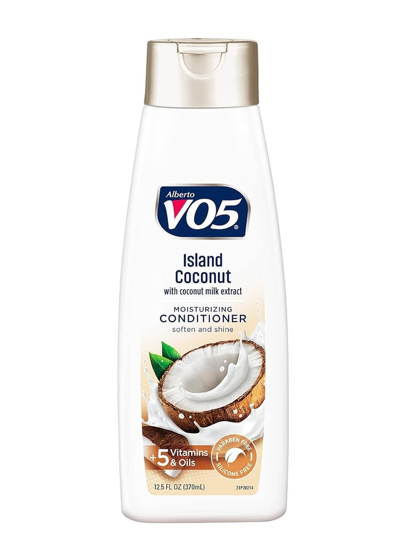 VO5 Conditioner Silky Experience Island Coconut 12.5 Oz (Packaging May Vary)