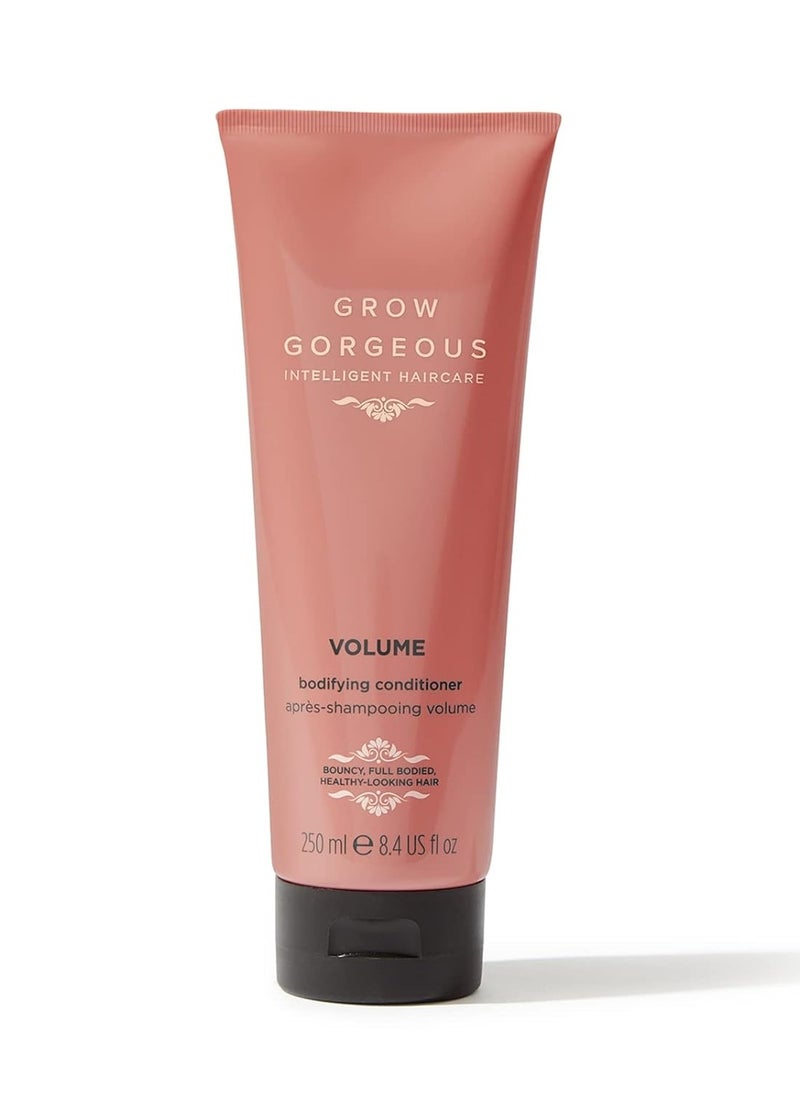 Grow Gorgeous Volume Conditioner 250ml - With Caffeine, Amino Acids and Peptides - For Flat Hair - Vegan