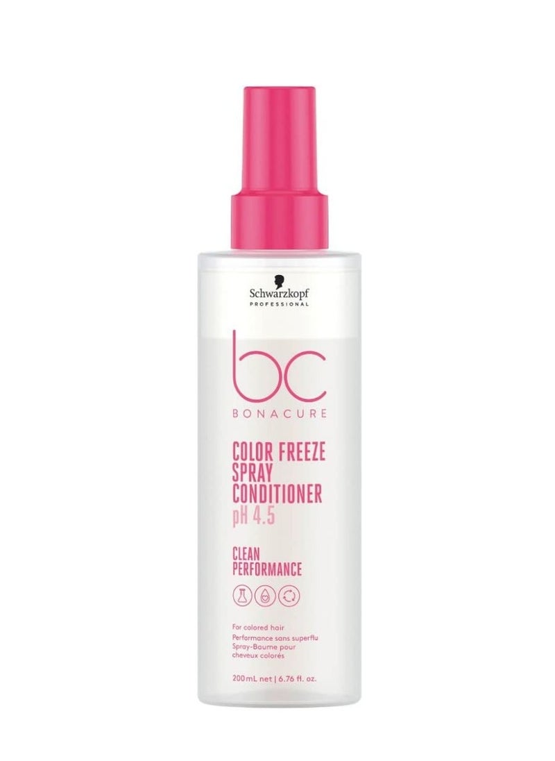 Schwarzkopf BC Bonacure pH 4.5 Color Freeze Spray Conditioner 6.8 Ounces