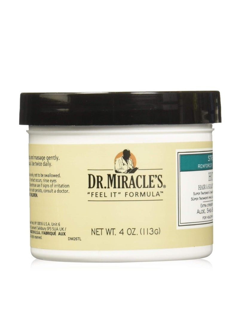 Dr. Miracle's Dr. Miracles Feel It Formula Hot Gro Hair & Scalp Treatment Conditioner 4 Oz