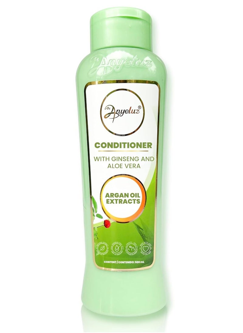 Anyeluz Aloe Vera Conditioner, Enhances Hair Condition Leaving it Silky, Revitalized, and Easy to Comb, Recommended for All Hair Types