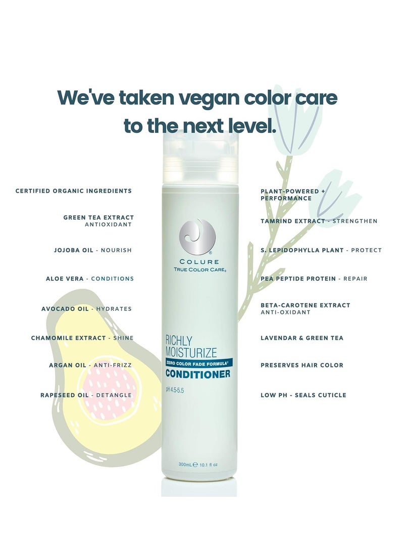 COLURE Richly Moisturize Conditioner Instantly Rehydrates Dry Color-Treated Hair (33.8 oz)