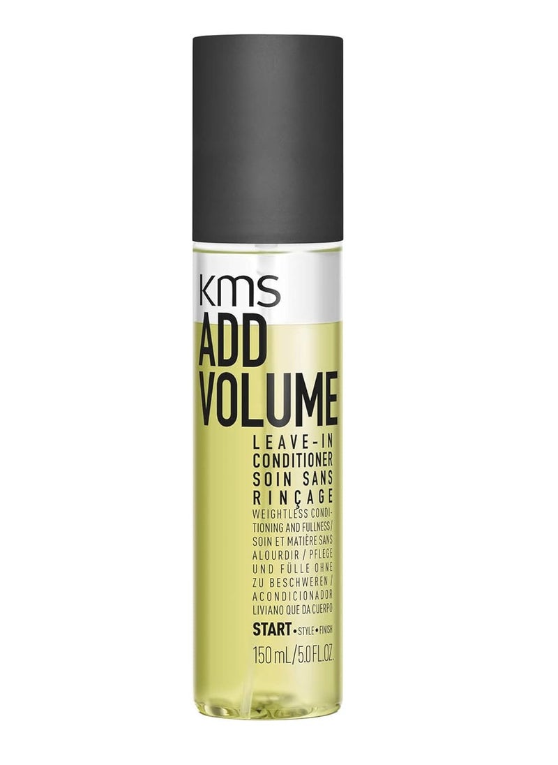 KMS ADDVOLUME Volumizing Leave-In Conditioner, 5.0 oz