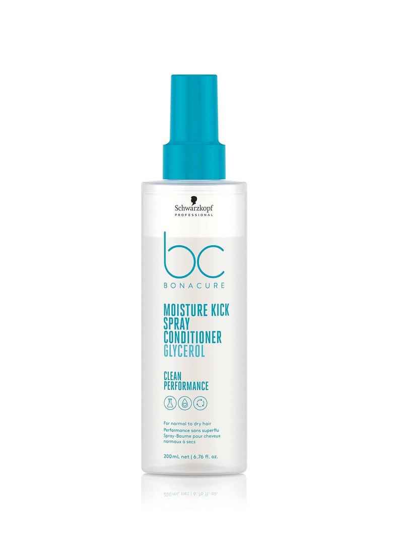 BC Bonacure MOISTURE KICK Spray Conditioner, 6.8-Ounce