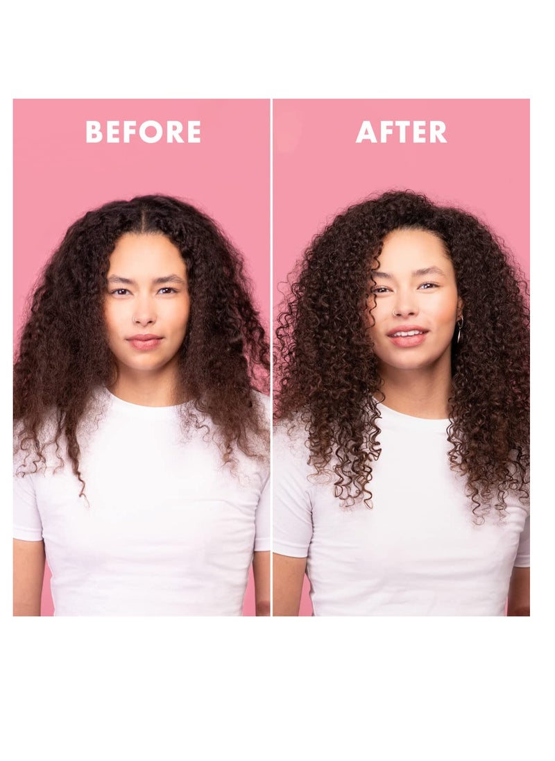 Umberto Giannini Thirsty Curls Moisture Surge Curl Hydrating Conditioner 8.4 fl Oz - for Dry & Dehydrated 2a-4c Curly, Wavy & Coily Hair - Vegan & Cruelty Free - Silicone, Sulfate & Paraben Free