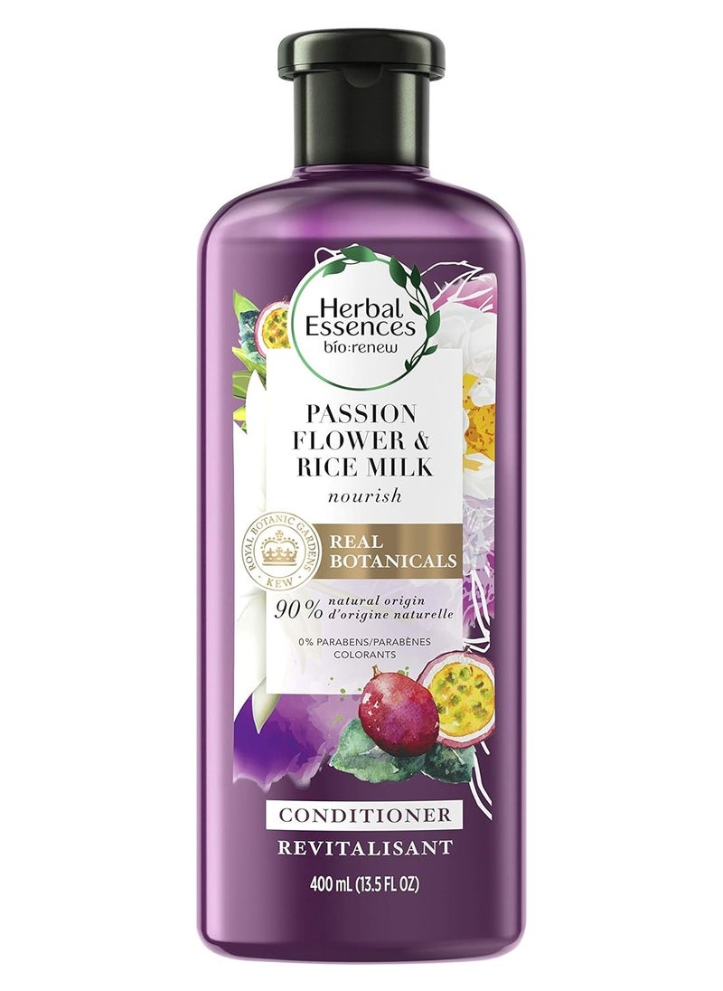 Herbal Essences bio:renew Passion Flower & Rice Milk Nourishing Conditioner, 13.5 fl oz