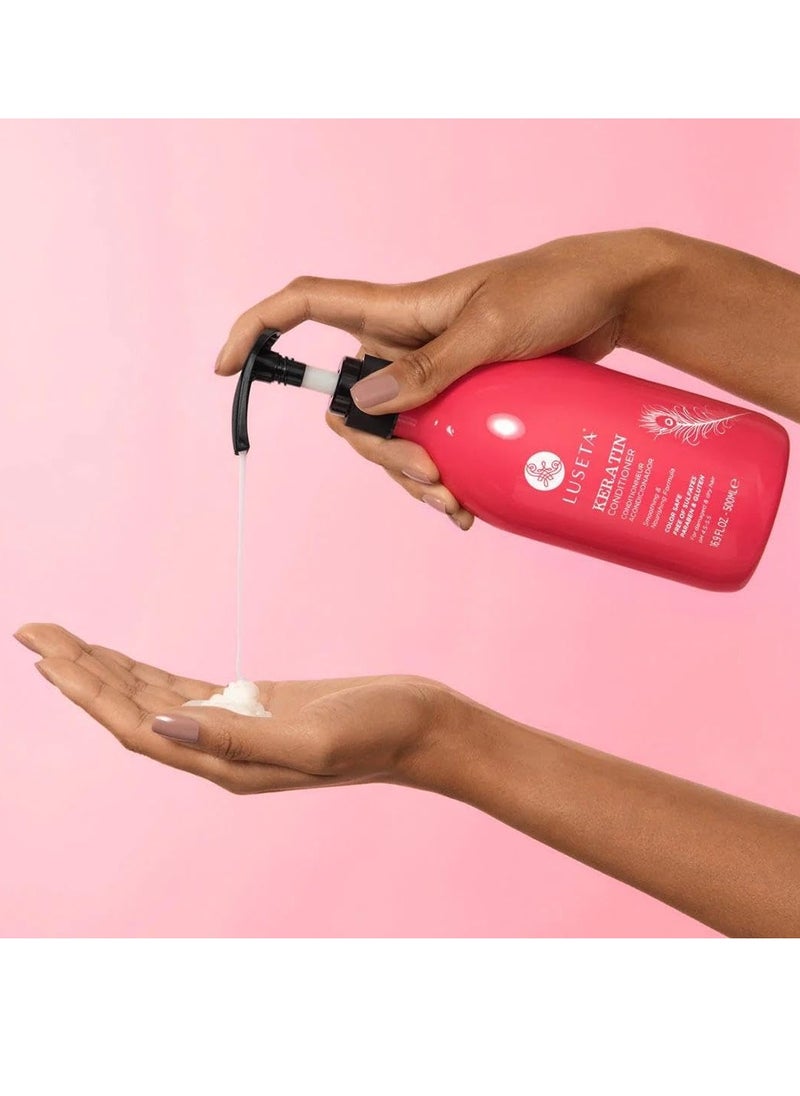 LUSETA KERATIN CONDITIONER 33.8 FL OZ