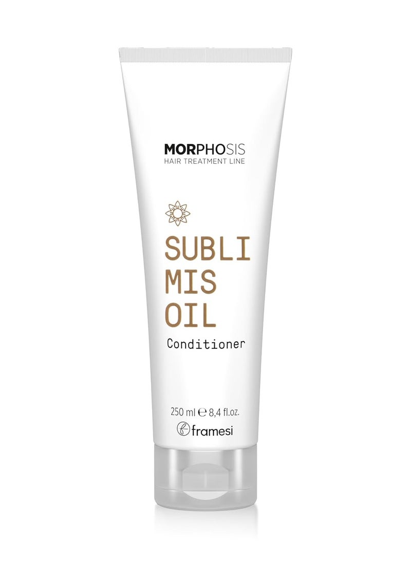 FRAMESI Morphosis Sublimis Oil Conditioner 8.4 fl oz, Lightweight formula