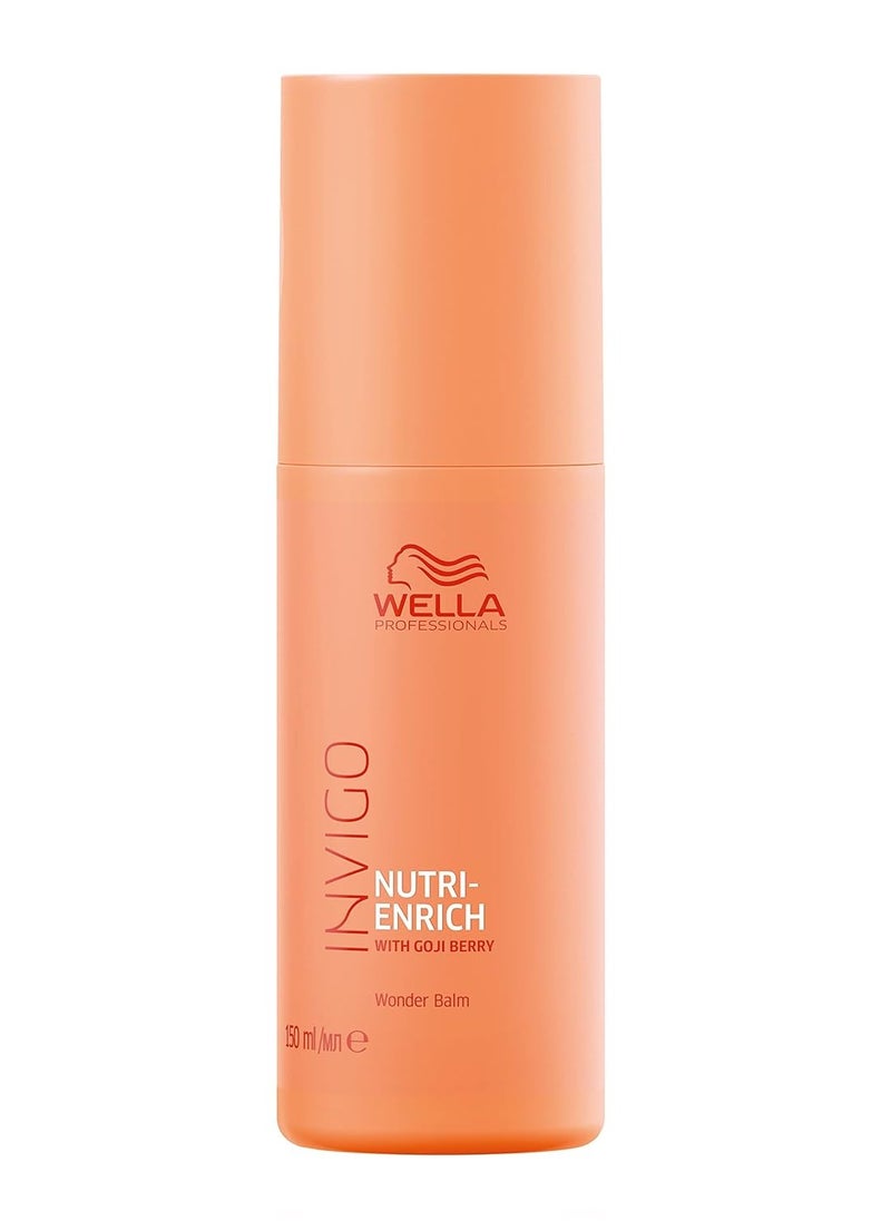 Wella Professionals Invigo Nutri-Enrich Styling Treatments, Deep Moisturizing, For Dry & Damaged Hair, 5.07 oz