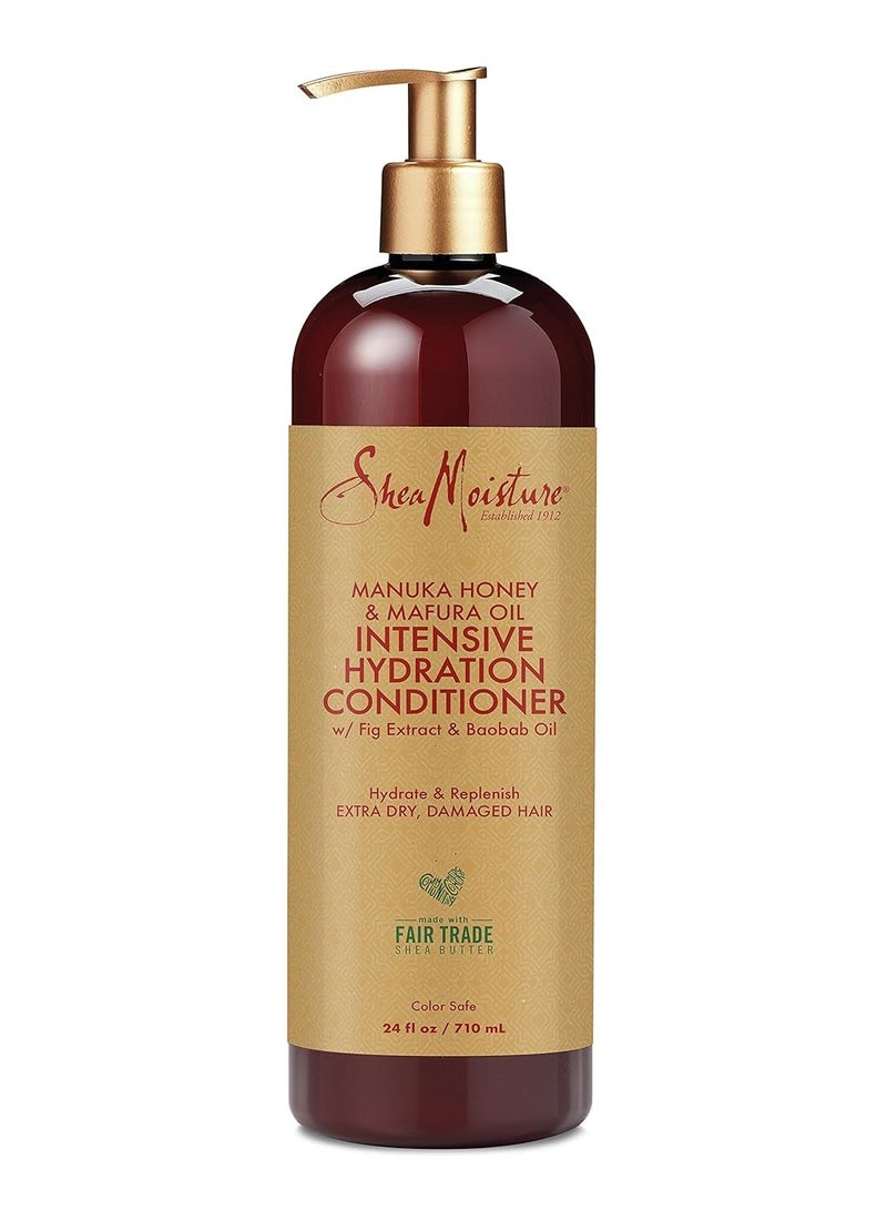 Intensive Hydration Conditioner for Dry, Damaged Hair Manuka Honey and Mafura Oil deep moisturizing conditioner 24 fl oz