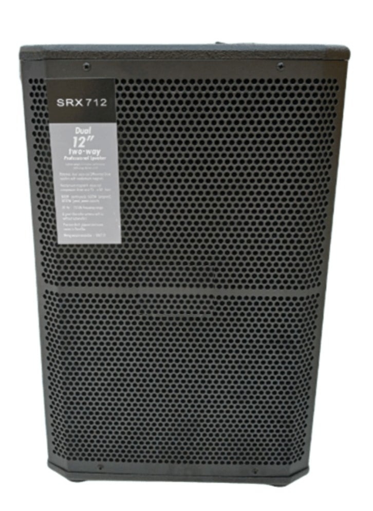 SRX-712 Speaker Box - Full Range Speaker, 15 inches, 500W, Balance and Powerful Sound