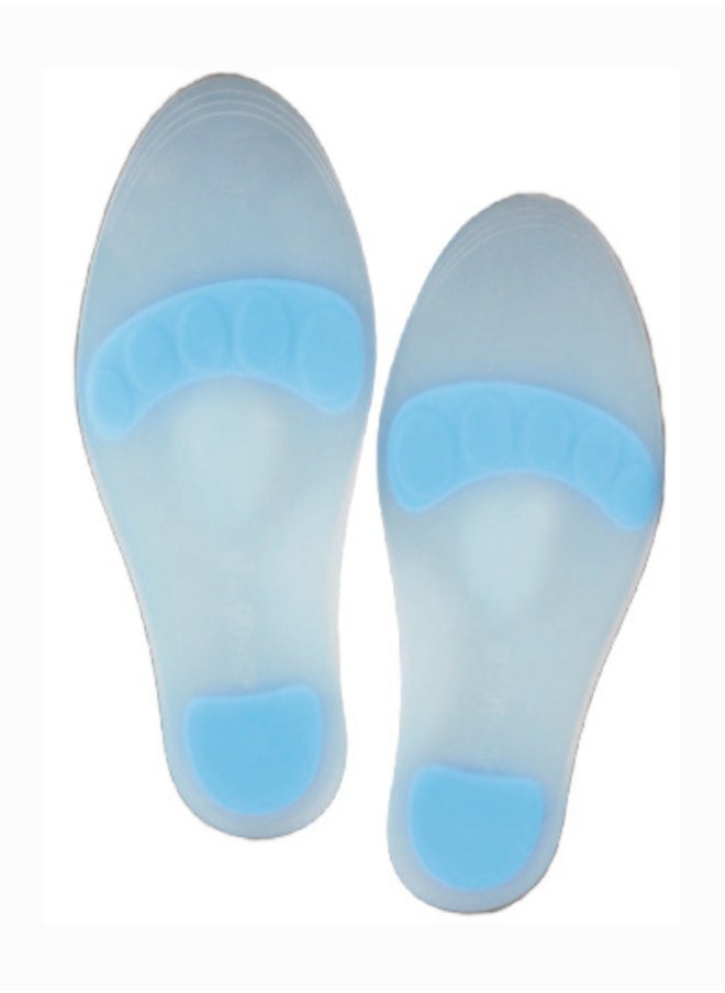 Silicone Insoles (Small) - Comfortable And Cushioned Insoles For Enhanced Foot Support And Comfort, 60561