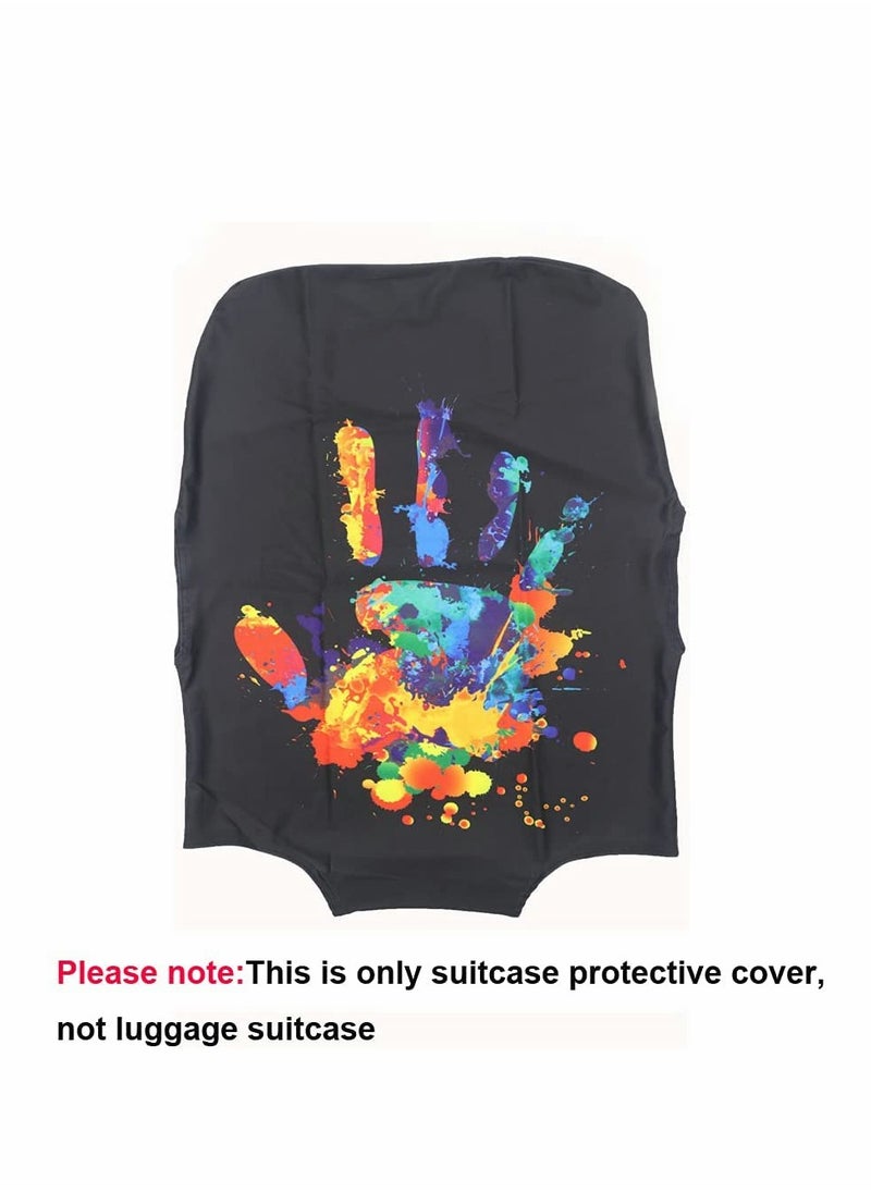Luggage Cover, Washable Suitcase Protector Anti-scratch Cover Fits 26-28 Inch (L)