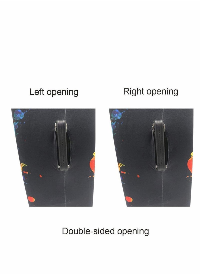 Luggage Cover, Washable Suitcase Protector Anti-scratch Cover Fits 26-28 Inch (L)