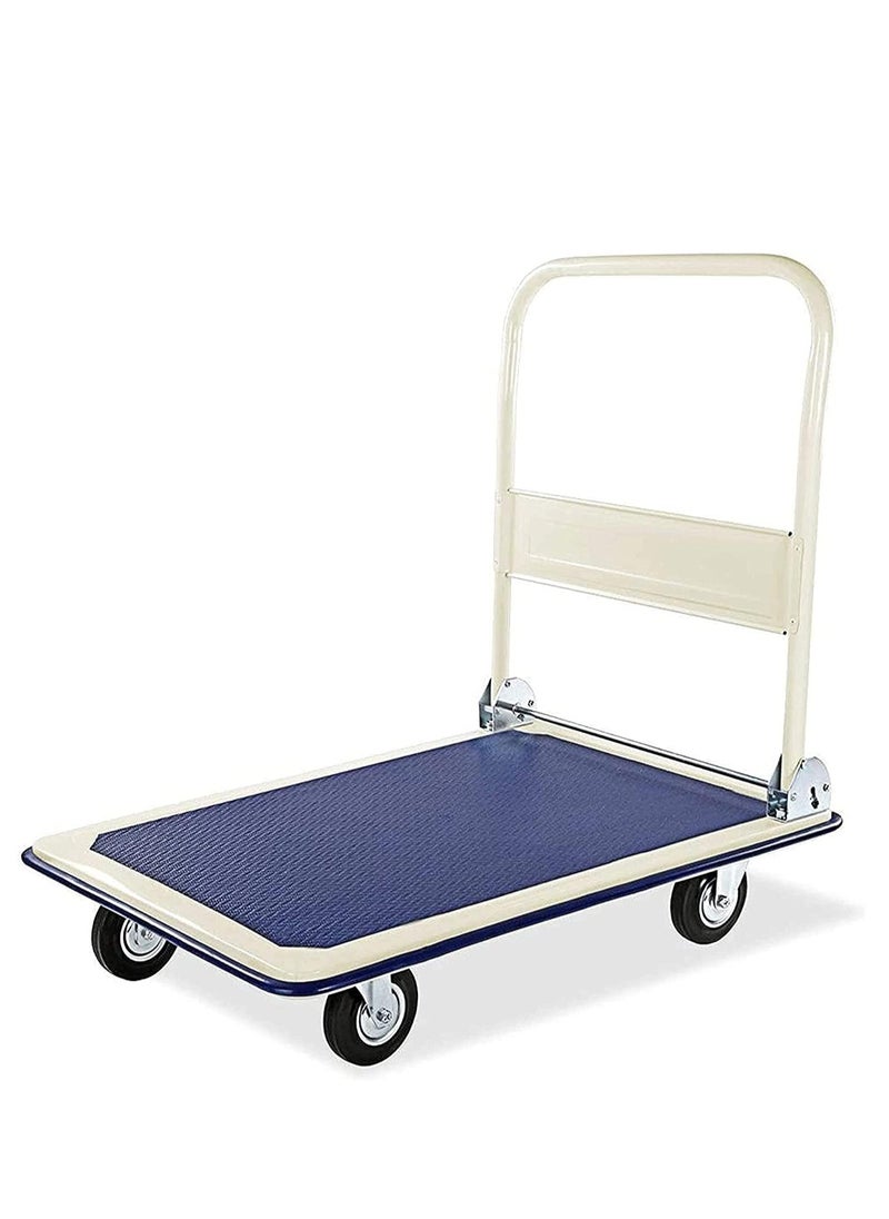 Robustline Heavy Duty Folding Platform Trolley - 300 Kg weight capacity, Heavy Material transport 300 KG