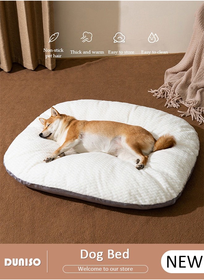 Dog Bed, Non-Slip Pet Sofa Lounger Puppy Couch Removable Machine Washable Cover Cushion Big Cat Kennel Cot, Medium Large Adult Dogs Kitten Sleeping Mattress