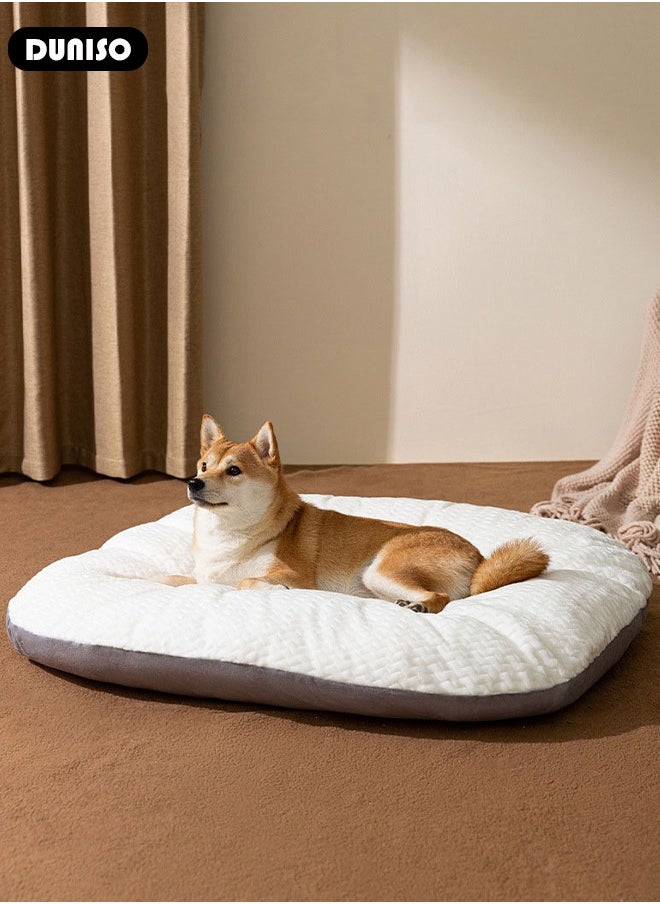 Dog Bed, Non-Slip Pet Sofa Lounger Puppy Couch Removable Machine Washable Cover Cushion Big Cat Kennel Cot, Medium Large Adult Dogs Kitten Sleeping Mattress