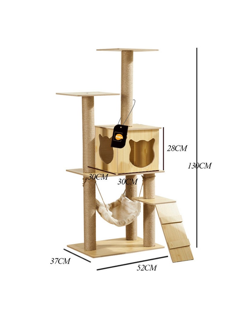 Cat Tree Cat Tower Cat Climbing Tree with Cat House
