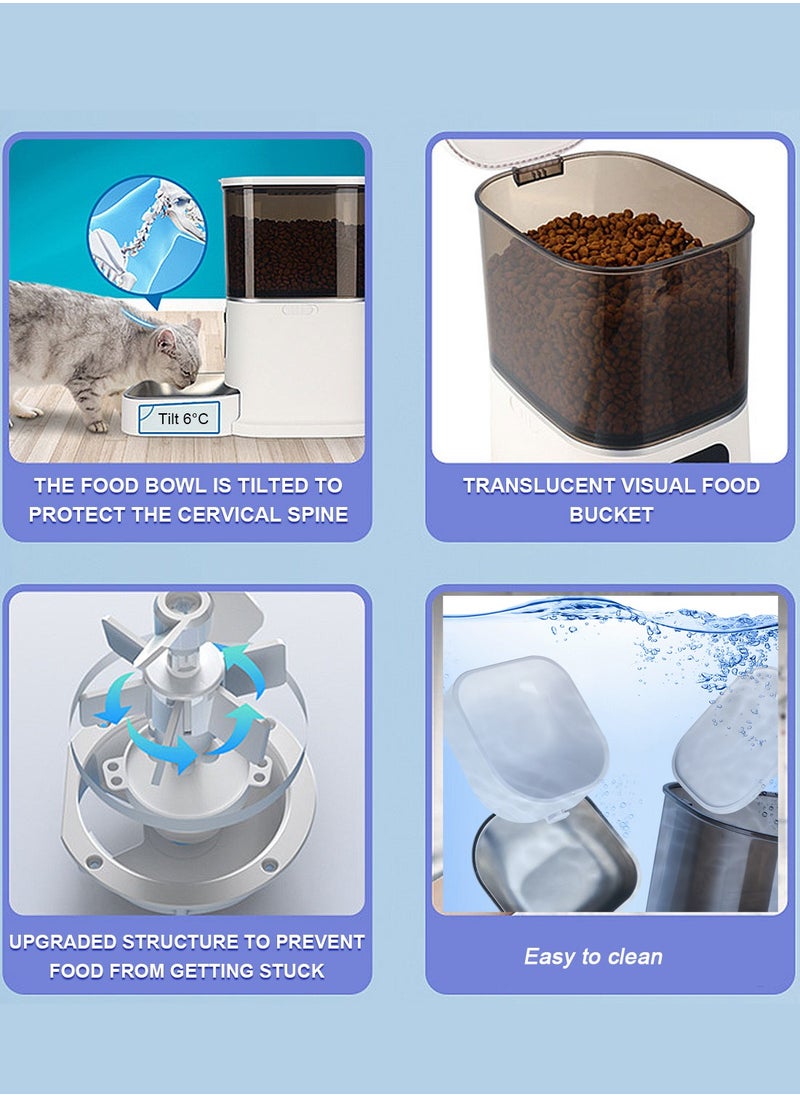 Automatic Cat Feeder Pet Feeder with APP Control Pet Food Dispenser for Cat