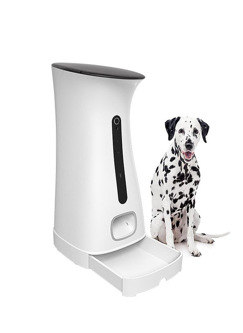 Pet Feeder Large Capacity Automatic Dog Cat Food Utensils Pet Smart Feeder