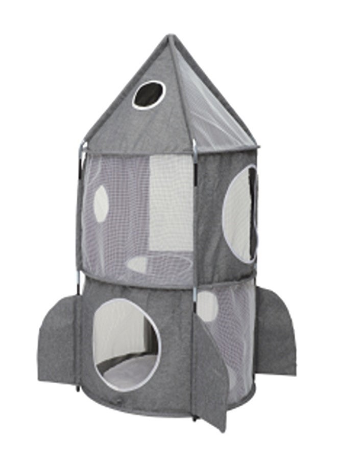 Catit Vesper Cat Tower Rocket - Grey/50x50x90 cm