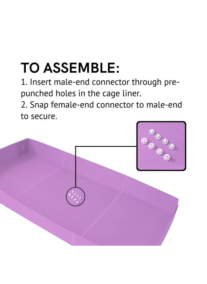 Midlee Guinea Pig Corrugated Plastic Cage Linter- 47