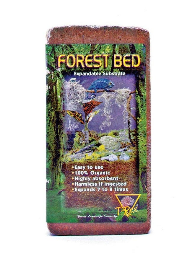 T-Rex Reptile Terrarium Substrate Bedding- Forest Bed - Brick (1 Brick)