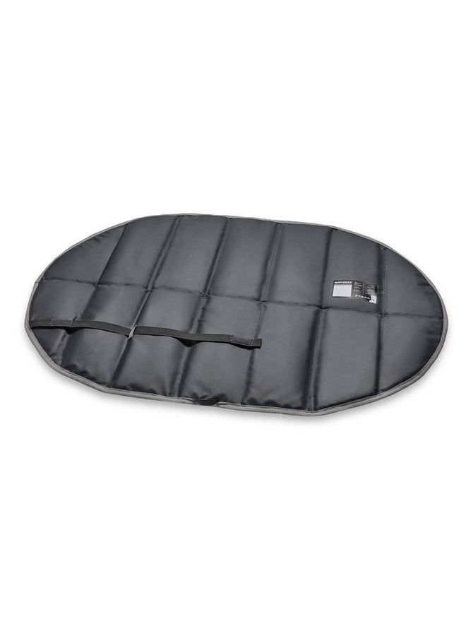 Ruffwear, Highlands Dog Pad, Portable Dog Bed for Outdoor Use, Cloudburst Gray, Medium