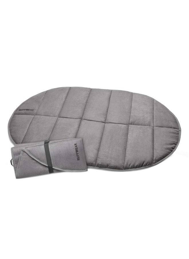 Ruffwear, Highlands Dog Pad, Portable Dog Bed for Outdoor Use, Cloudburst Gray, Medium