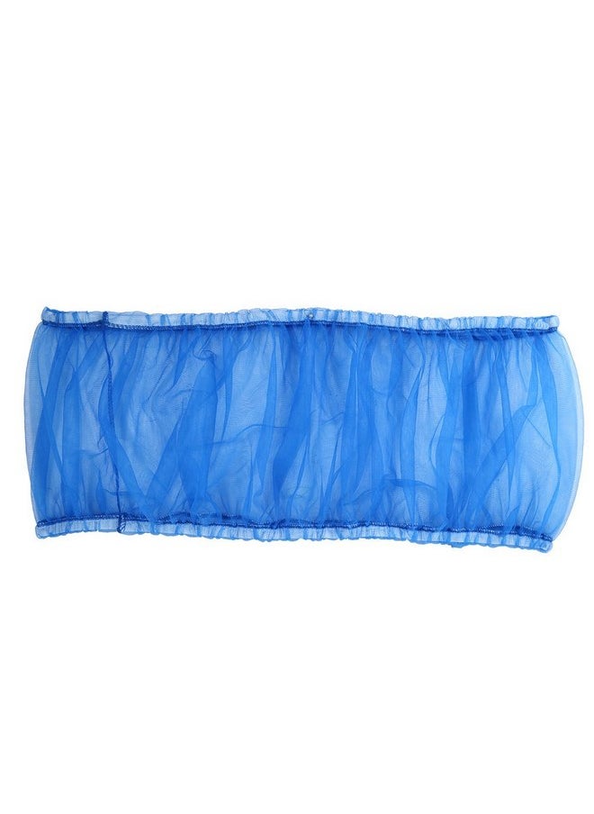 Universal Bird Cage, Elastic Adjustable Bird Cage Protective Net, Ventilation Dustproof, Mesh Bird Cage, Suitable for All Birds, 33 * 106-212cm(Blue)