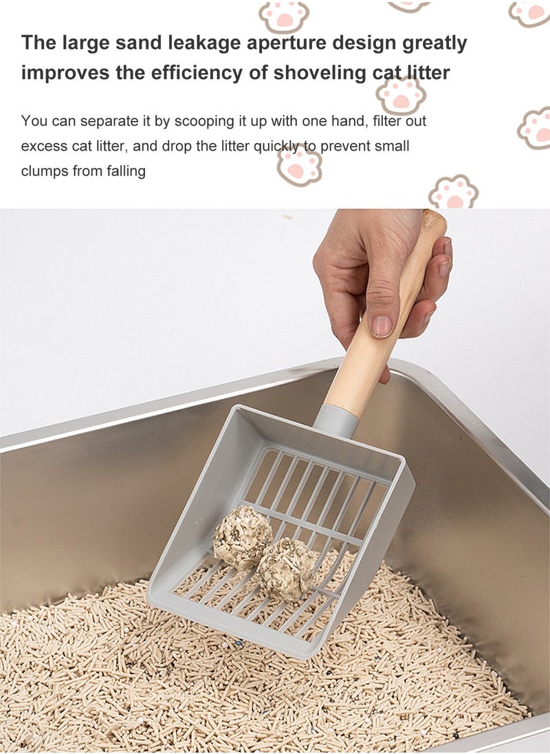 Stainless Steel Cat Litter Box Easy to Clean Cat Litter Box Oversized Anti-Splash Anti-Leakage Sand Splash-Proof Closed Cat Litter Box