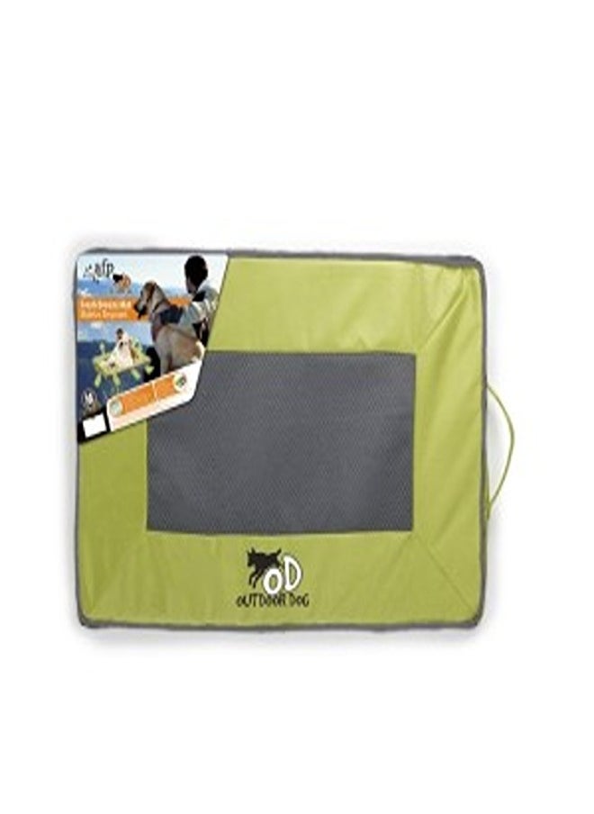 Quick Dry Outdoor Dog Mat M - Green