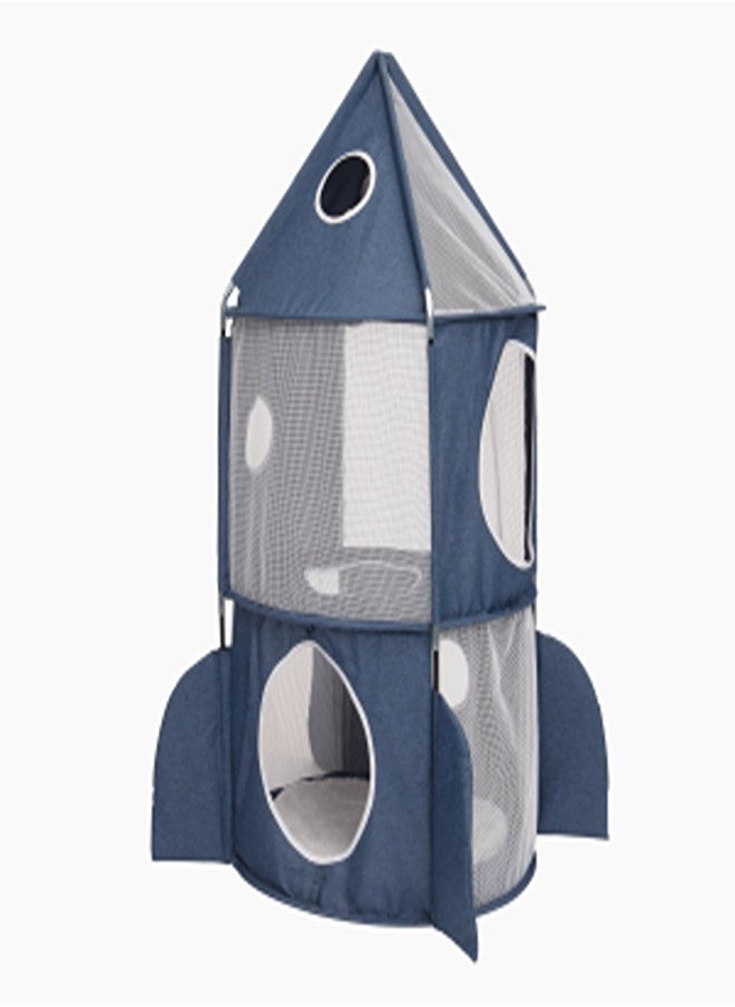 Catit Vesper Cat Tower Rocket - Blue/50x50x90 cm