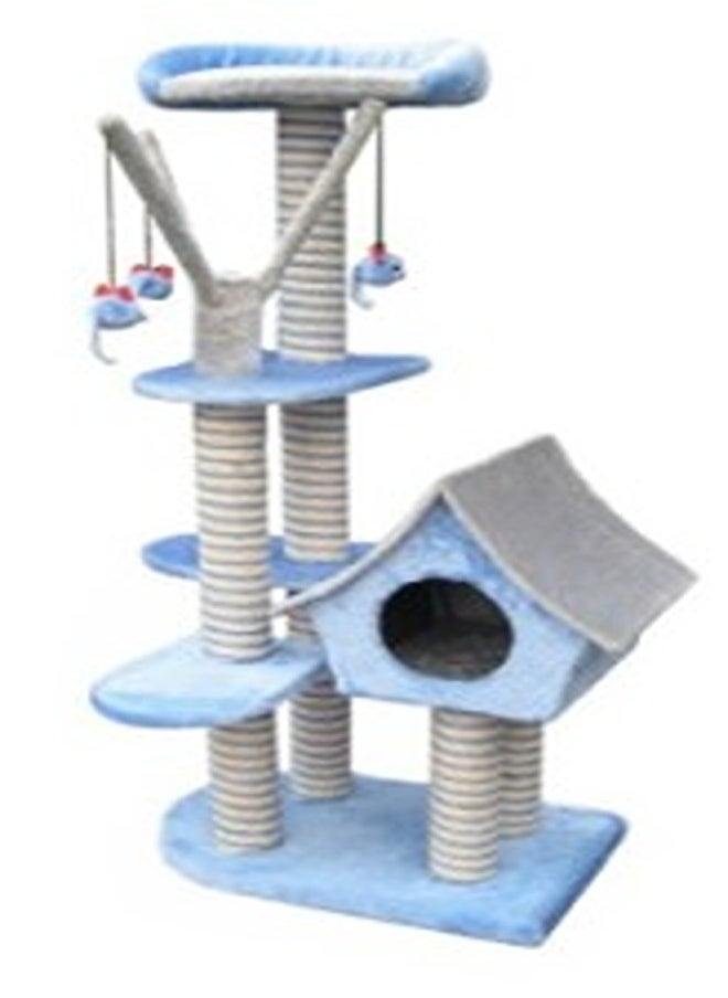 SAGRADA Cat Scratching Pole - Blue